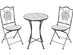 Set bistrot COLLIO Metallo Nero