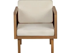 Set bistrot con cuscini BARATTI Legno d'acacia Marrone