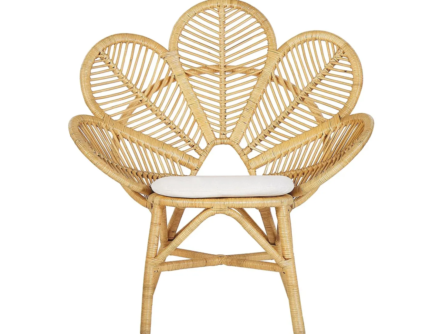 Set bistrot con cuscini FLORENTINE / LIMNI Rattan Beige