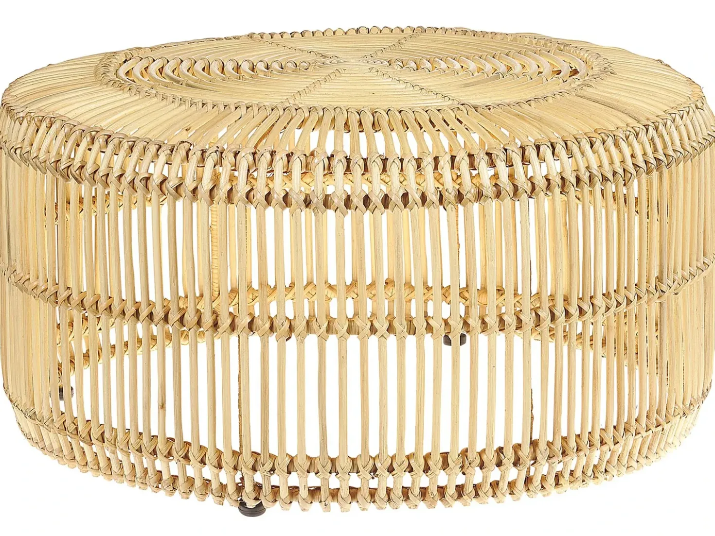 Set bistrot con cuscini FLORENTINE / LIMNI Rattan Beige