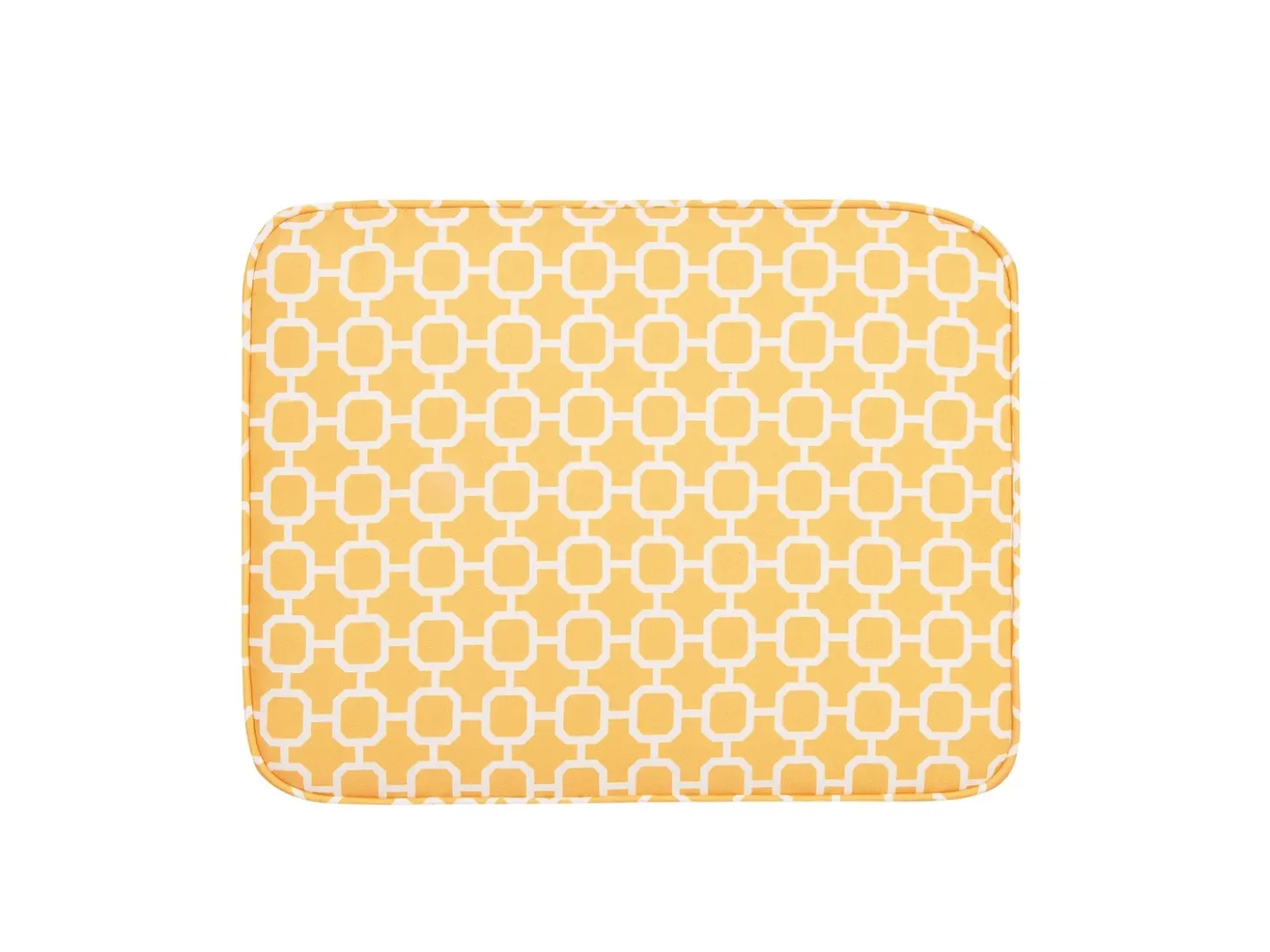 Set bistrot con cuscini FIJI Legno d'acacia Giallo