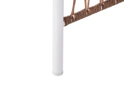 Set bistrot con cuscini LEVICO Metallo Bianco