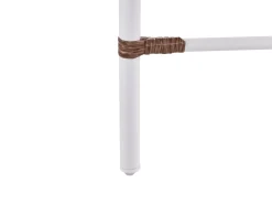 Set bistrot con cuscini LEVICO Metallo Bianco
