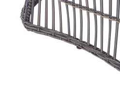 Set bistrot con cuscini MESYNA Rattan sintetico (PE) Tortora