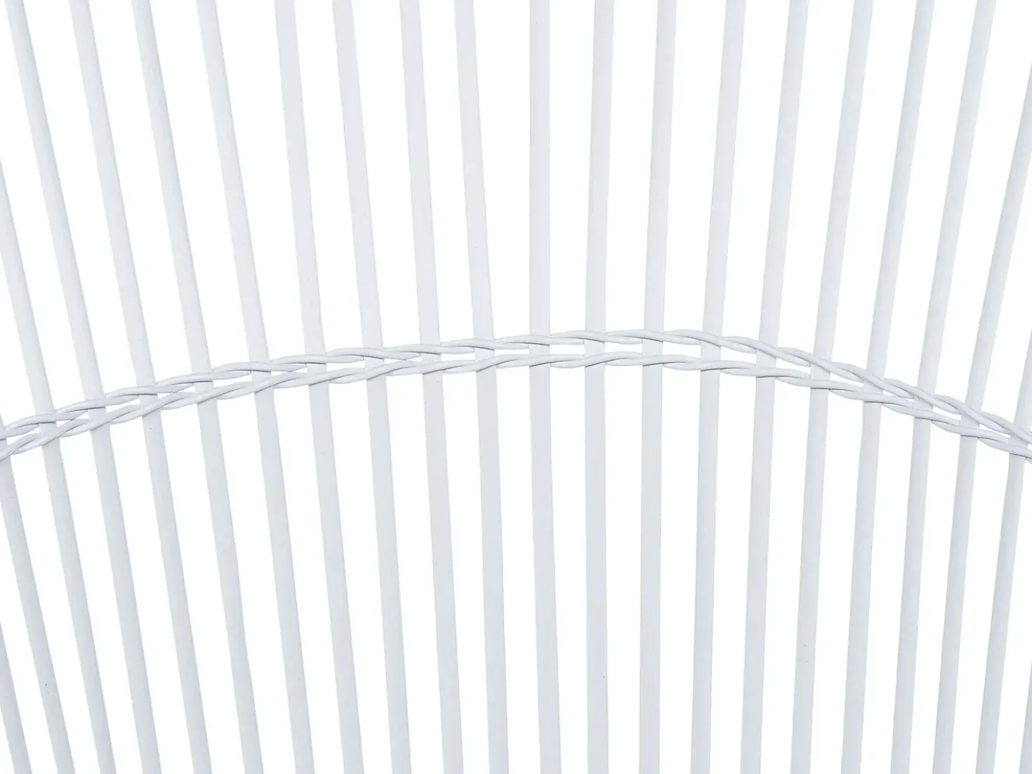 Set bistrot con cuscini MESYNA Rattan sintetico (PE) Bianco