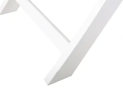 Set bistrot con cuscini Pieghevole FIJI Legno d'acacia Bianco