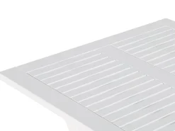Set bistrot con cuscini Pieghevole FIJI Legno d'acacia Bianco