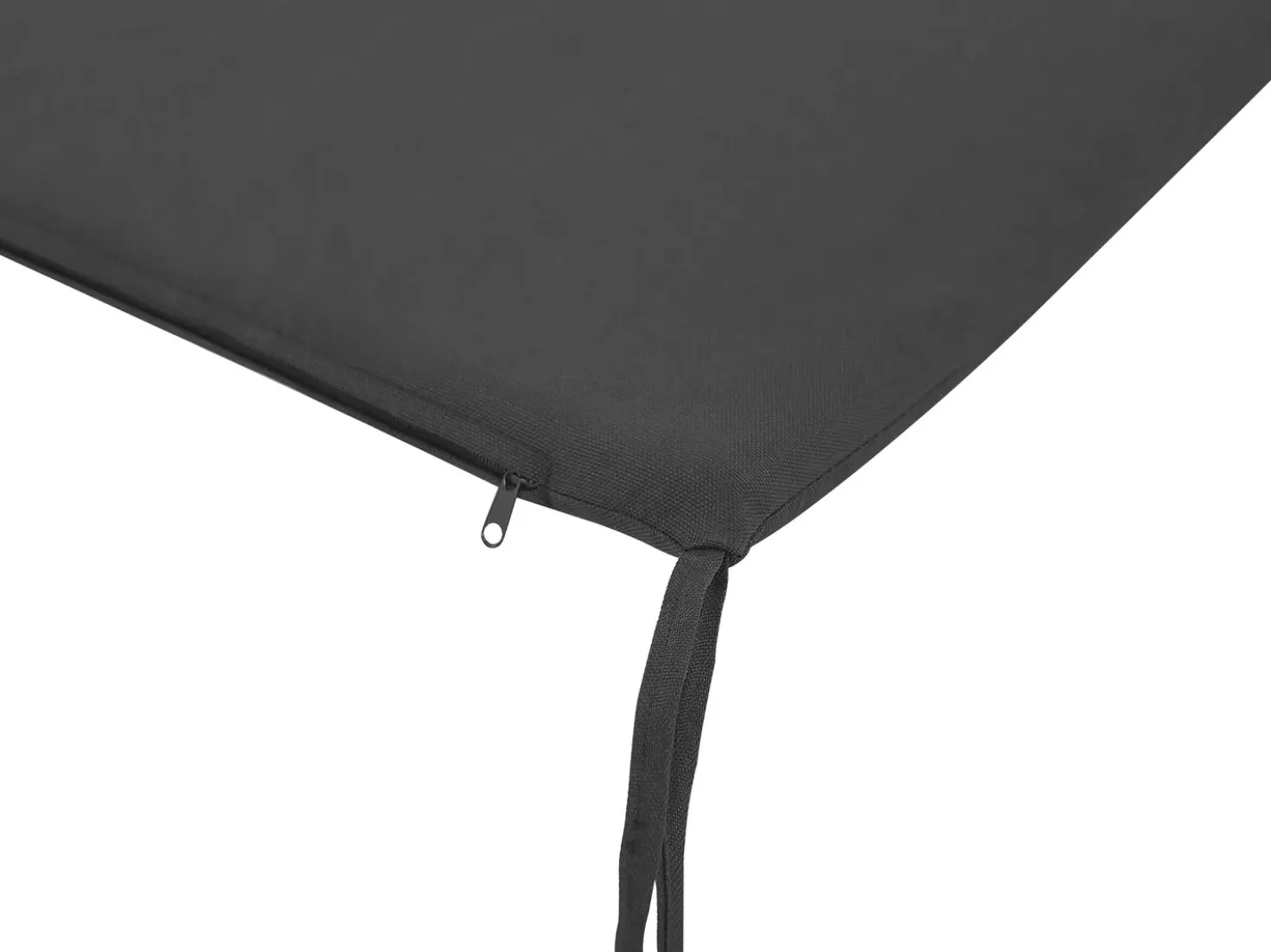 Set bistrot con cuscini PELLARO Rattan sintetico (PE) Nero