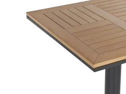 Set bistrot con cuscini PALMI Metallo Grigio