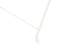 Set bistrot FIORI Metallo Bianco sporco