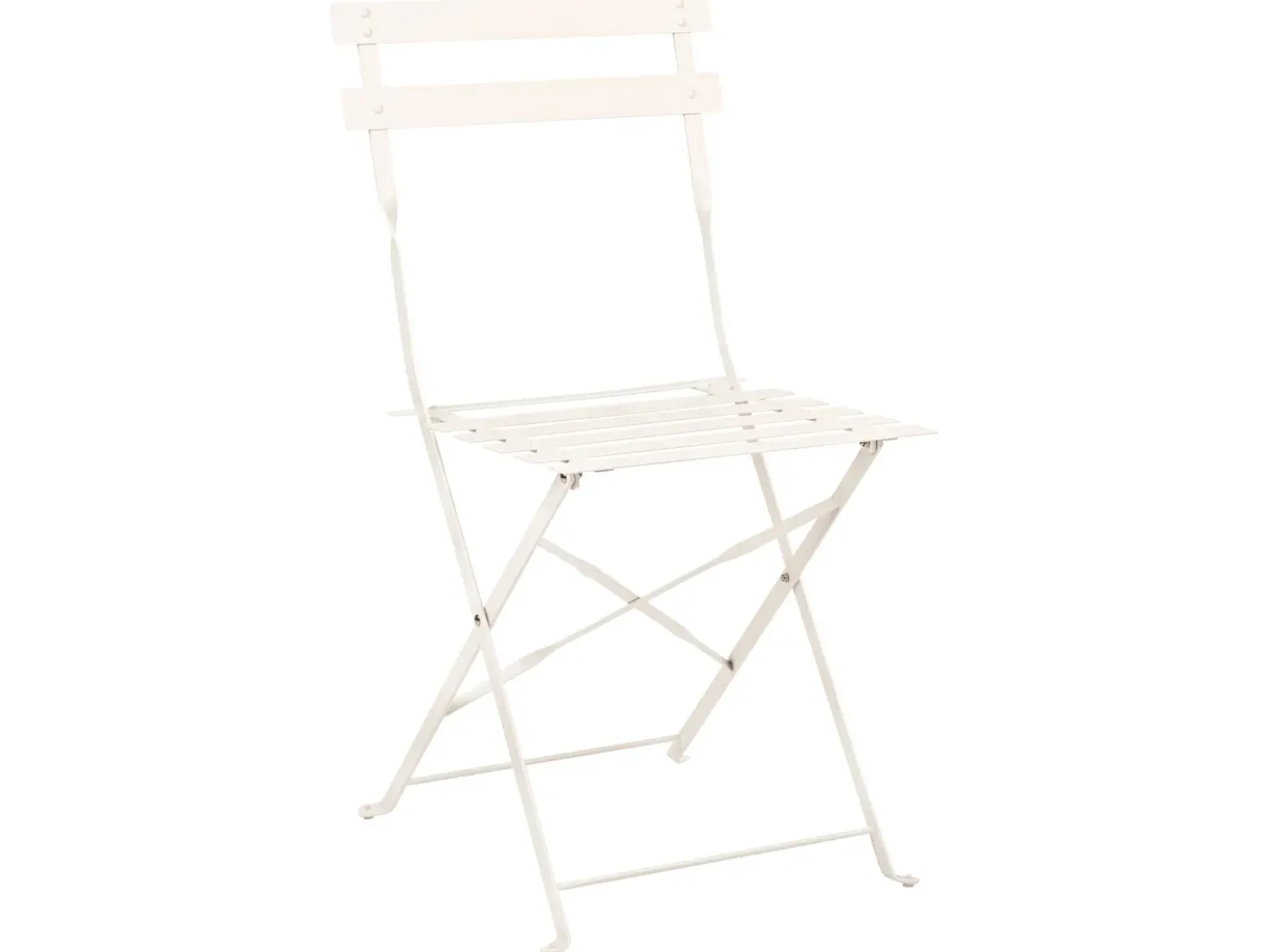 Set bistrot FIORI Metallo Bianco sporco