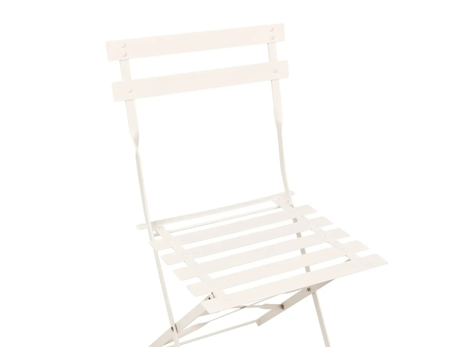 Set bistrot FIORI Metallo Bianco sporco