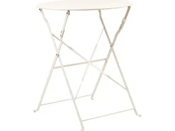 Set bistrot FIORI Metallo Bianco sporco