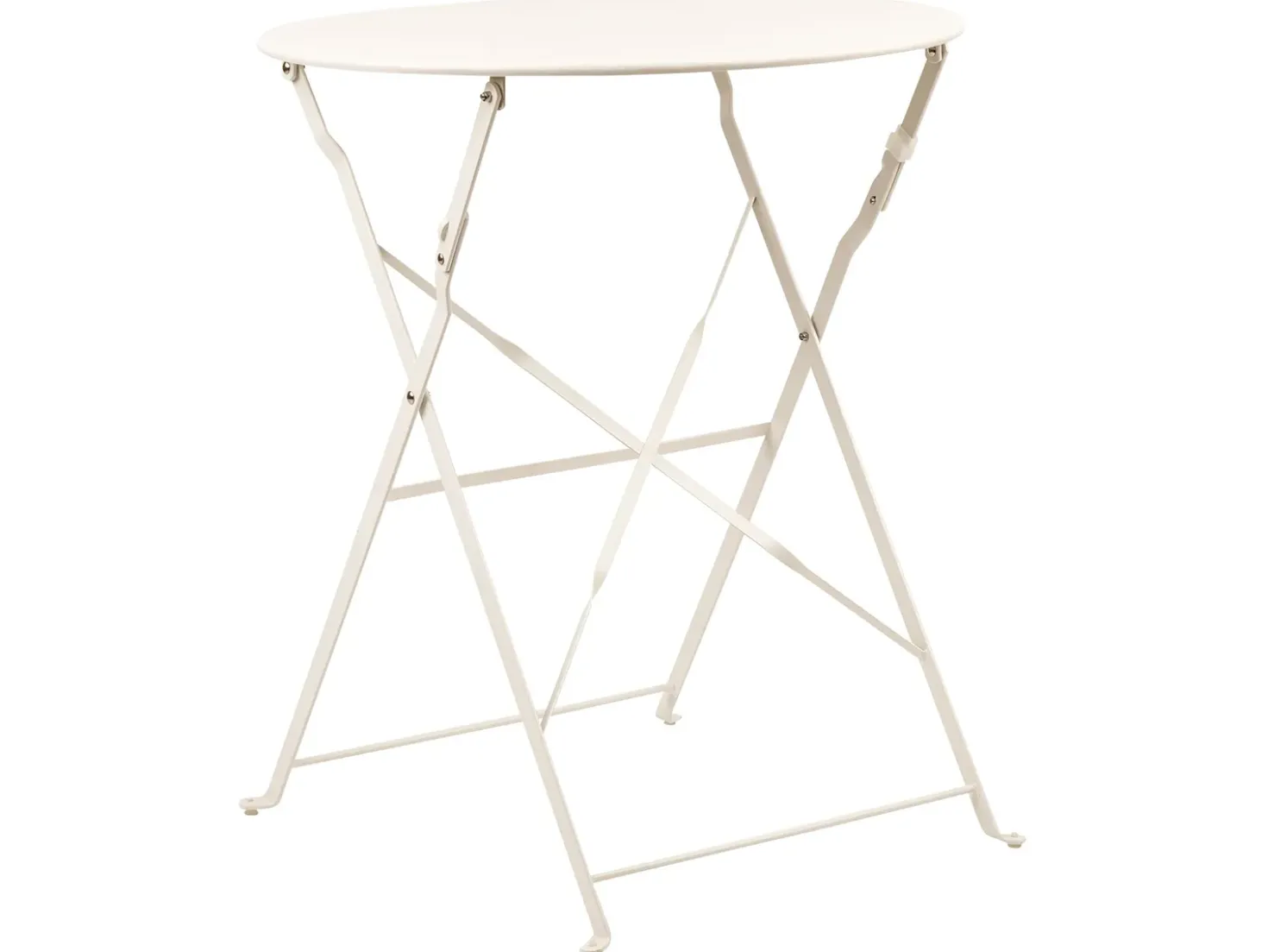 Set bistrot FIORI Metallo Bianco sporco