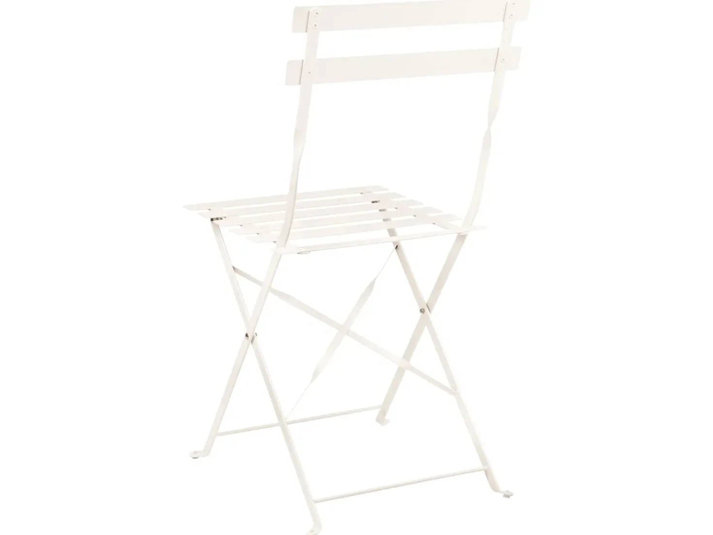 Set bistrot FIORI Metallo Bianco sporco