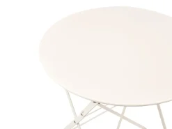 Set bistrot FIORI Metallo Bianco sporco
