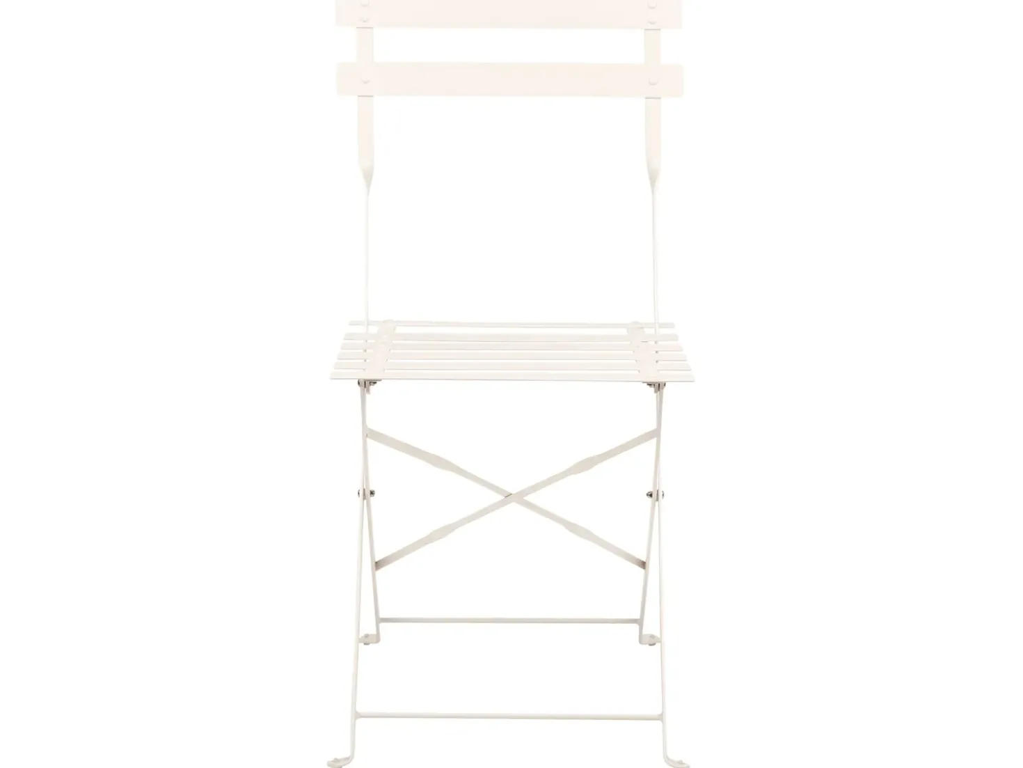 Set bistrot FIORI Metallo Bianco sporco