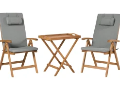 Set bistrot JAVA PREMIUIM Legno d'acacia Grigio melange