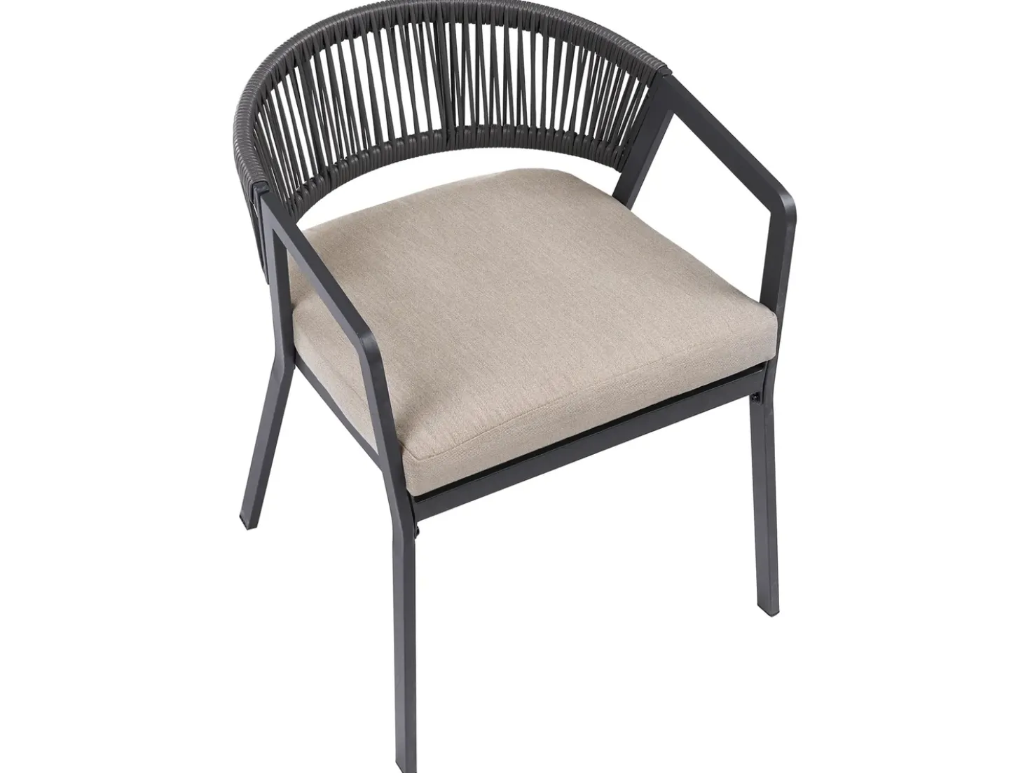 Set bistrot MUROS Metallo Grigio