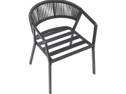 Set bistrot MUROS Metallo Grigio