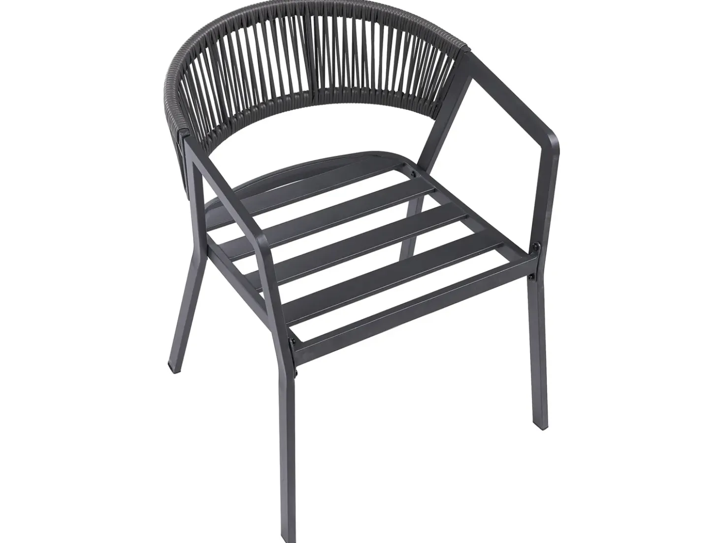 Set bistrot MUROS Metallo Grigio