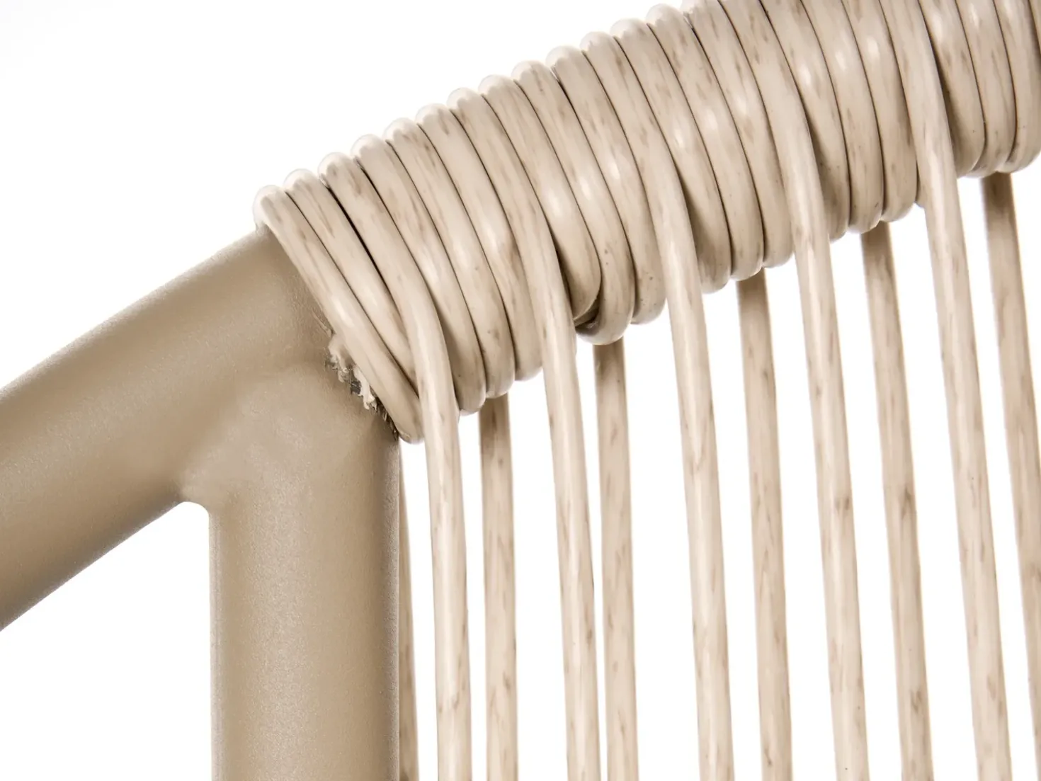 Set bistrot OVARO Rattan sintetico (PE) Beige