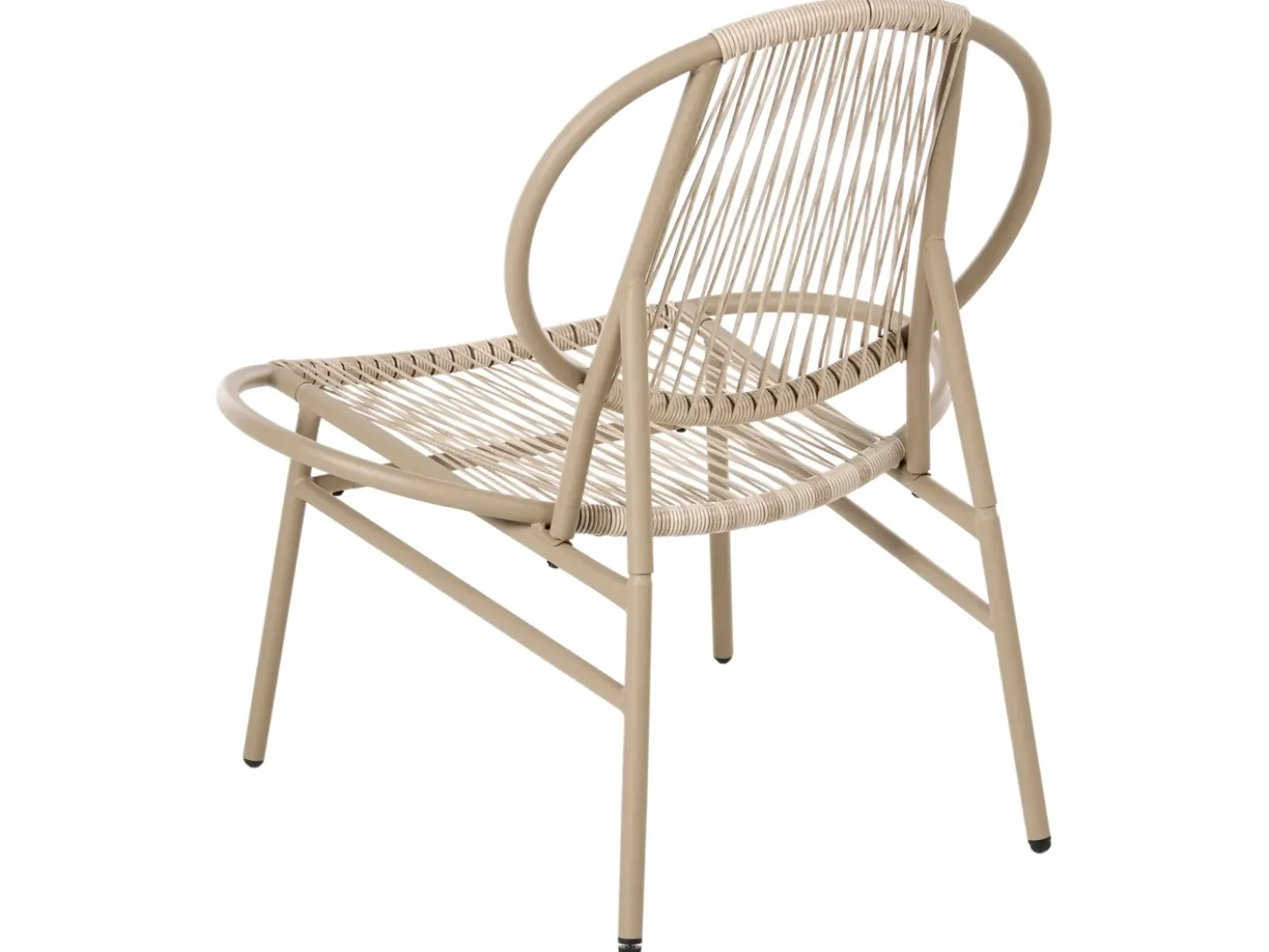 Set bistrot OVARO Rattan sintetico (PE) Beige