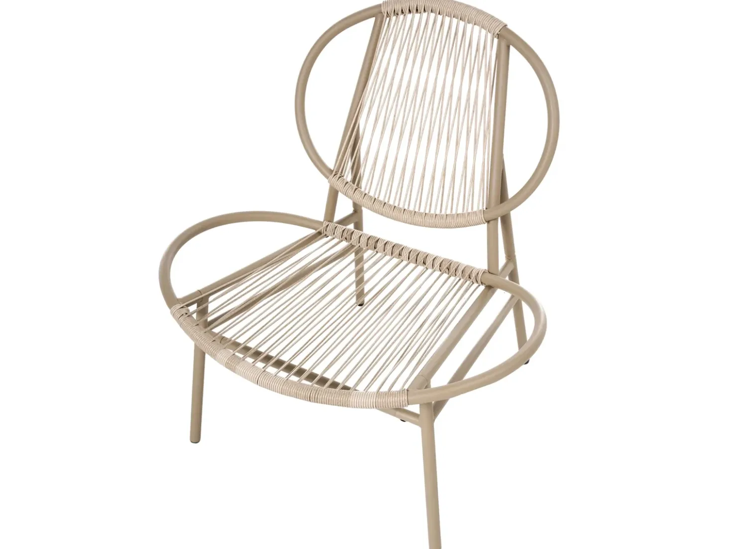Set bistrot OVARO Rattan sintetico (PE) Beige