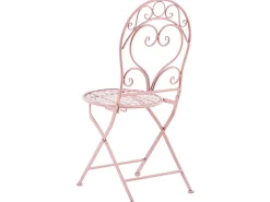 Set bistrot Pieghevole ALBINIA Metallo Rosa