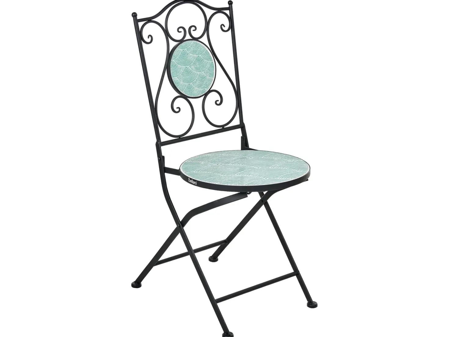 Set bistrot Pieghevole ANAPO Metallo Nero