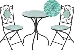 Set bistrot Pieghevole ANAPO Metallo Nero