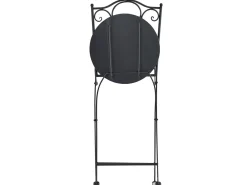 Set bistrot Pieghevole ANAPO Metallo Nero