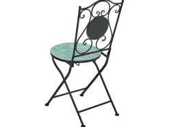 Set bistrot Pieghevole ANAPO Metallo Nero
