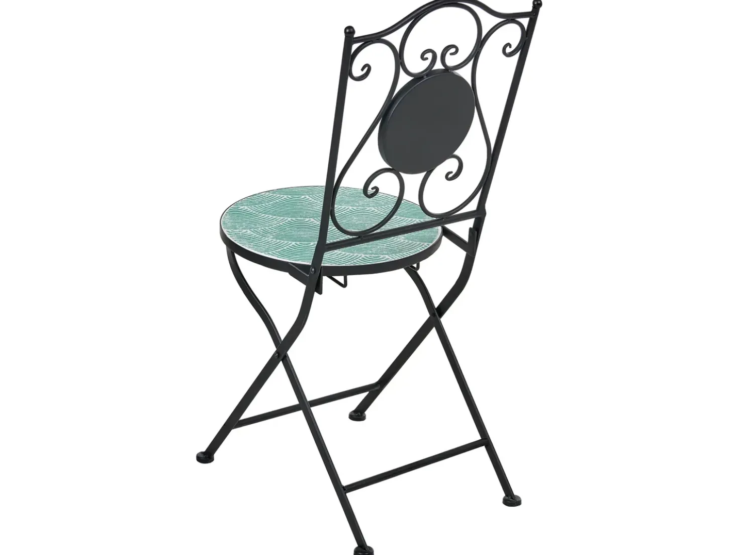 Set bistrot Pieghevole ANAPO Metallo Nero