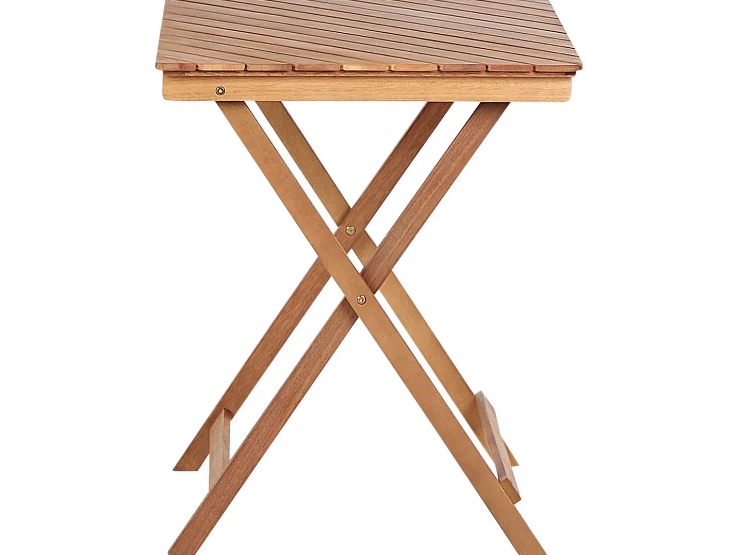Set bistrot Pieghevole ARDORE Legno d'eucalipto Marrone
