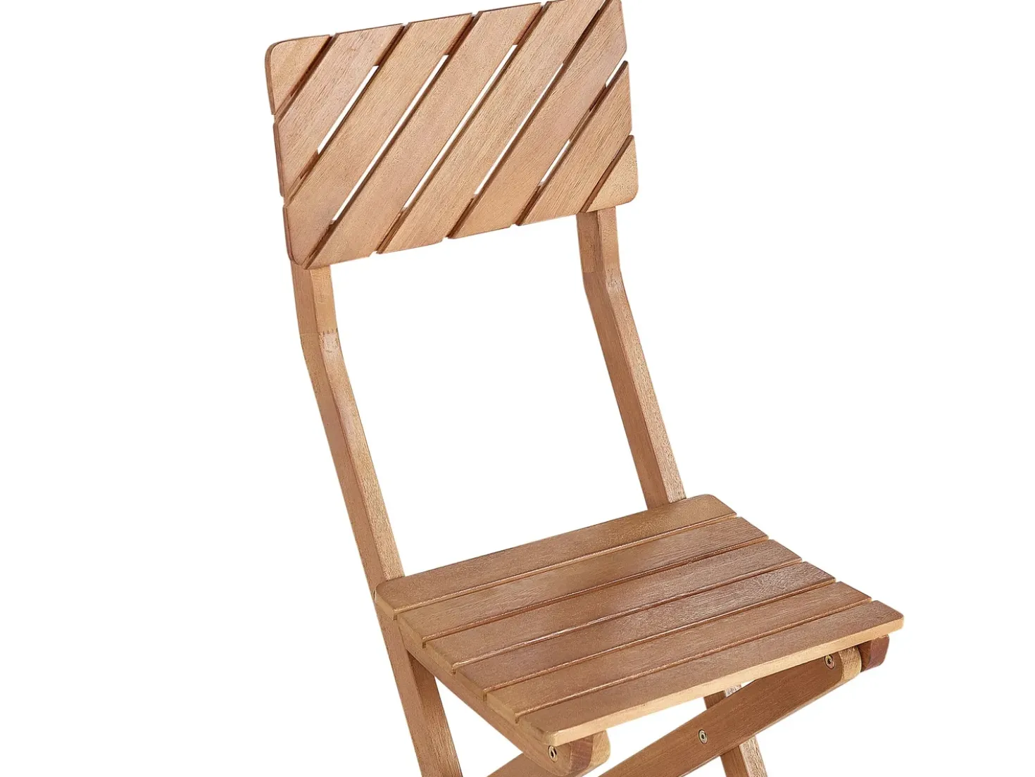 Set bistrot Pieghevole ARDORE Legno d'eucalipto Marrone