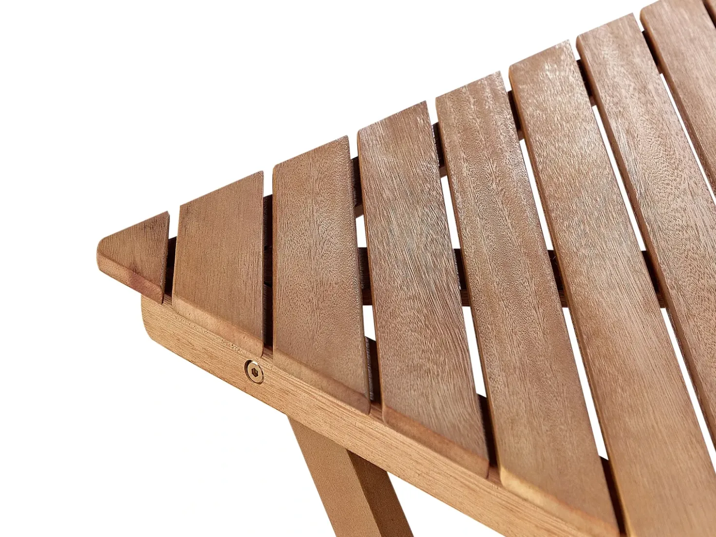 Set bistrot Pieghevole ARDORE Legno d'eucalipto Marrone