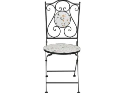 Set bistrot Pieghevole ARTENA Metallo Nero