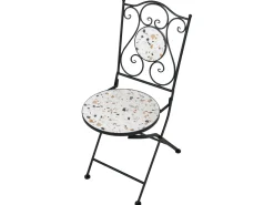 Set bistrot Pieghevole ARTENA Metallo Nero