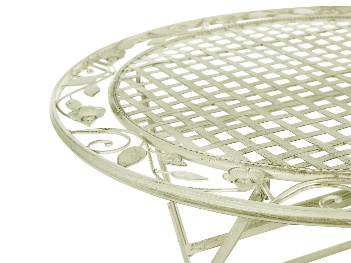 Set bistrot Pieghevole BIVIO Metallo Verde chiaro
