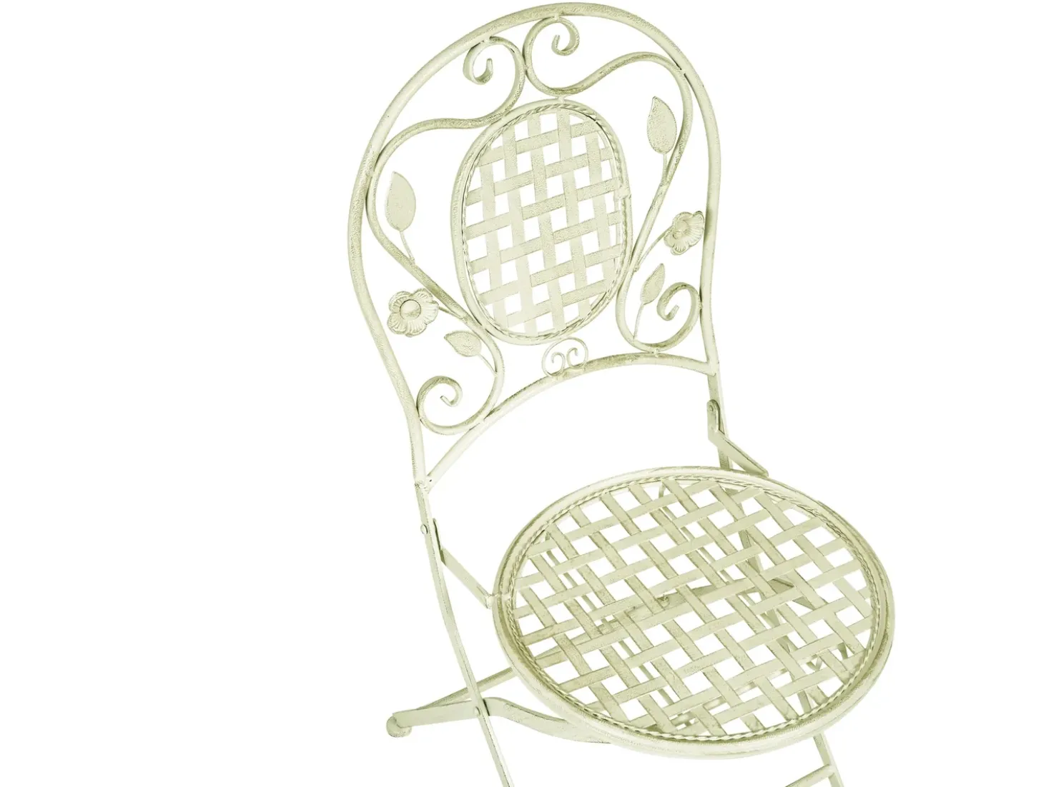 Set bistrot Pieghevole BIVIO Metallo Verde chiaro