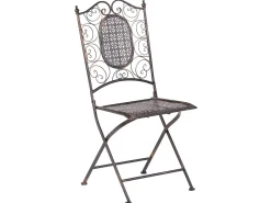 Set bistrot Pieghevole BORMIO Metallo Nero