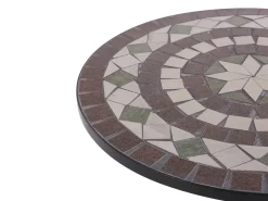 Set bistrot Pieghevole CARIATI Metallo Nero