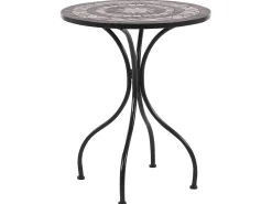 Set bistrot Pieghevole CARIATI Metallo Nero