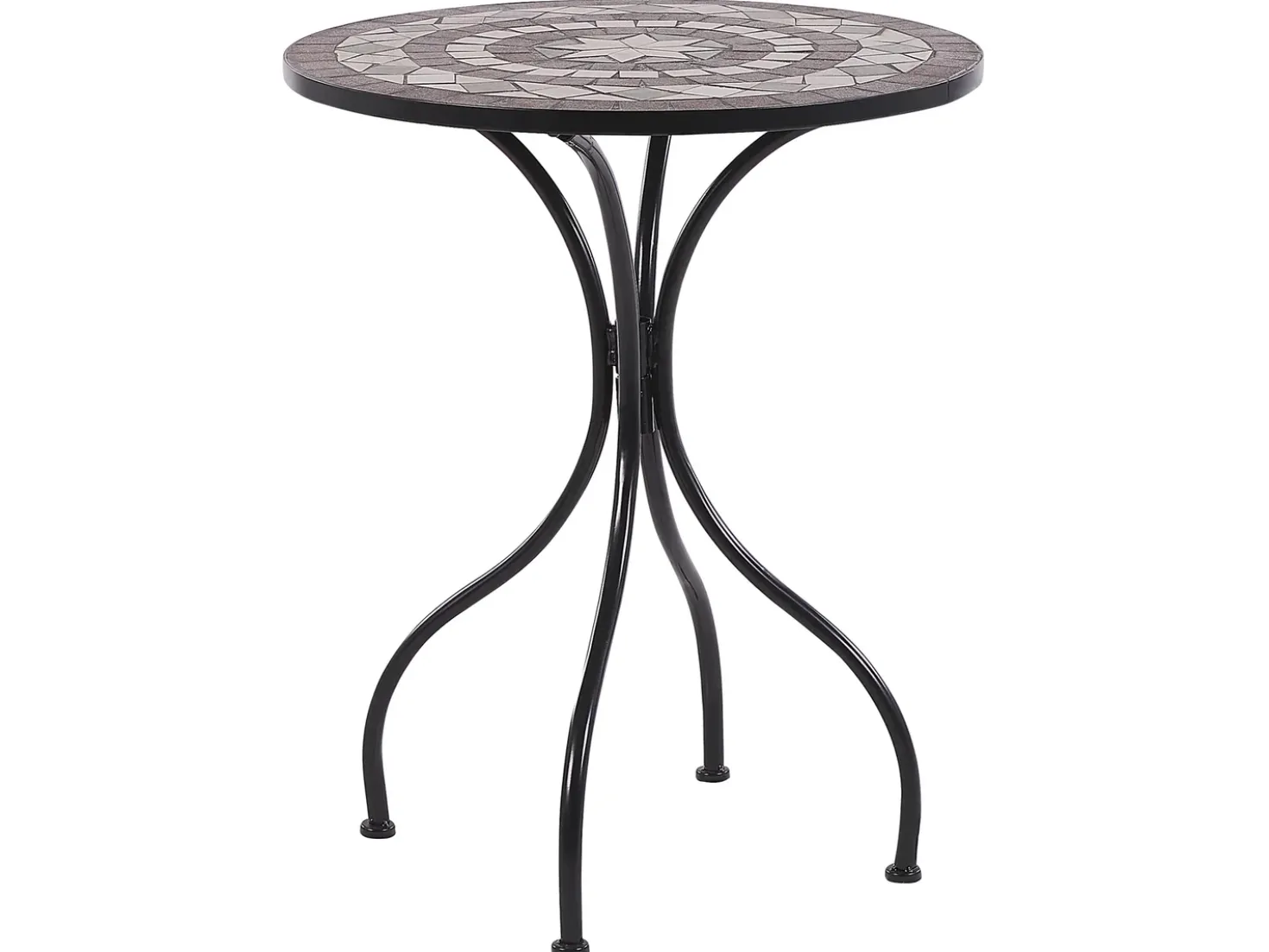 Set bistrot Pieghevole CARIATI Metallo Nero