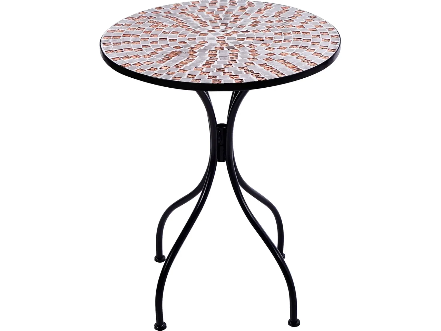 Set bistrot Pieghevole CARPINO Metallo Nero