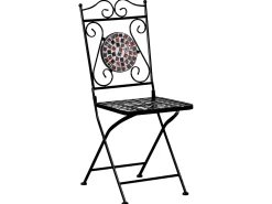 Set bistrot Pieghevole CARPINO Metallo Nero