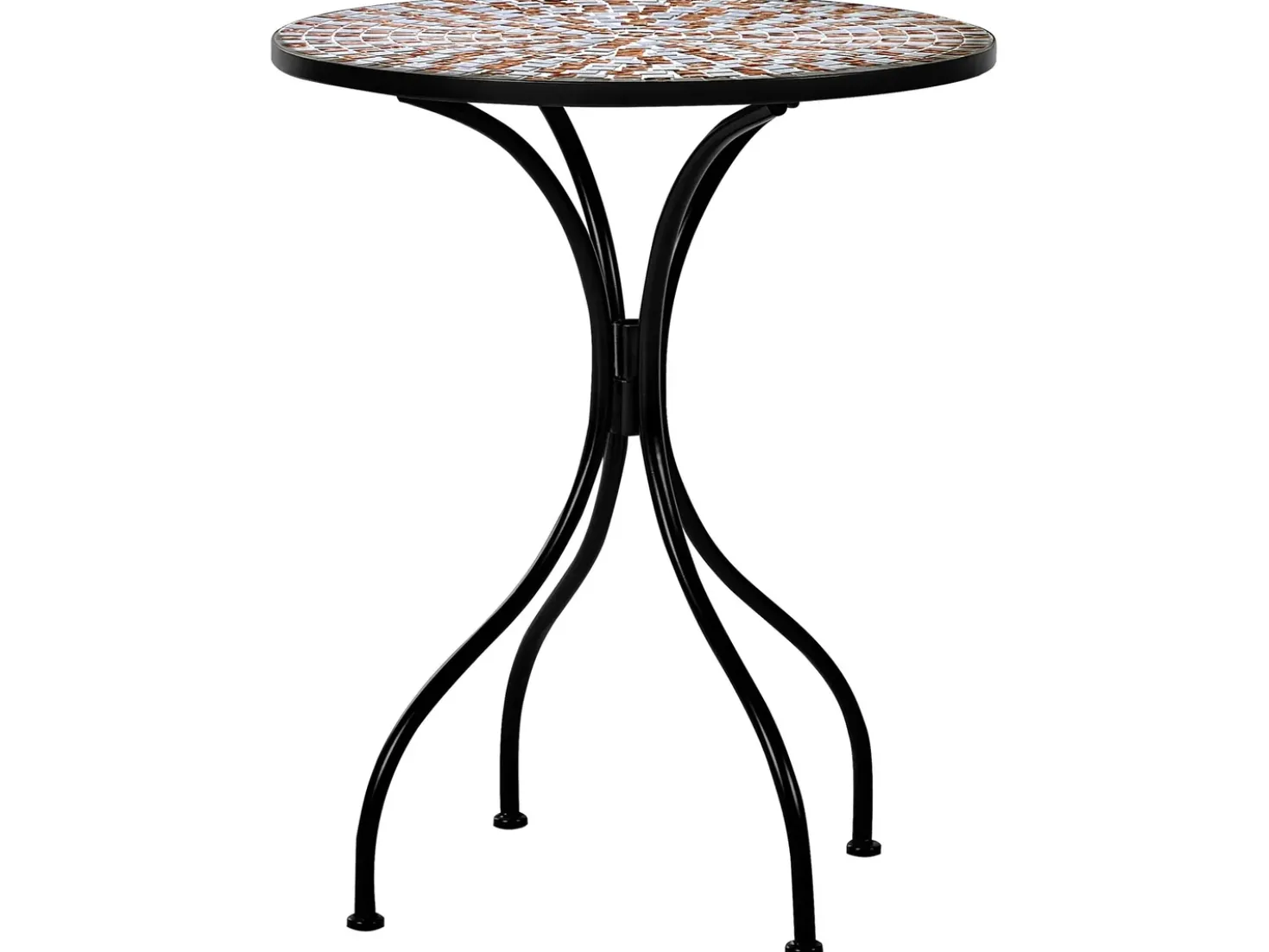 Set bistrot Pieghevole CARPINO Metallo Nero