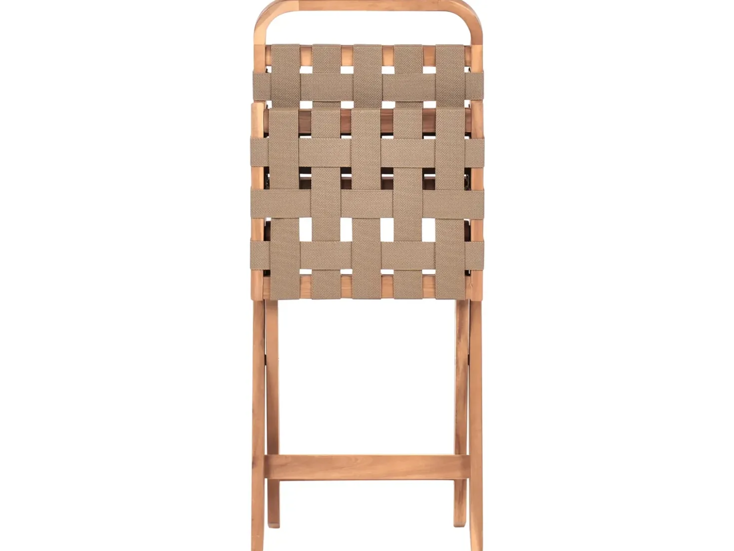 Set bistrot Pieghevole CALCIANO Legno di acacia certificato Marrone