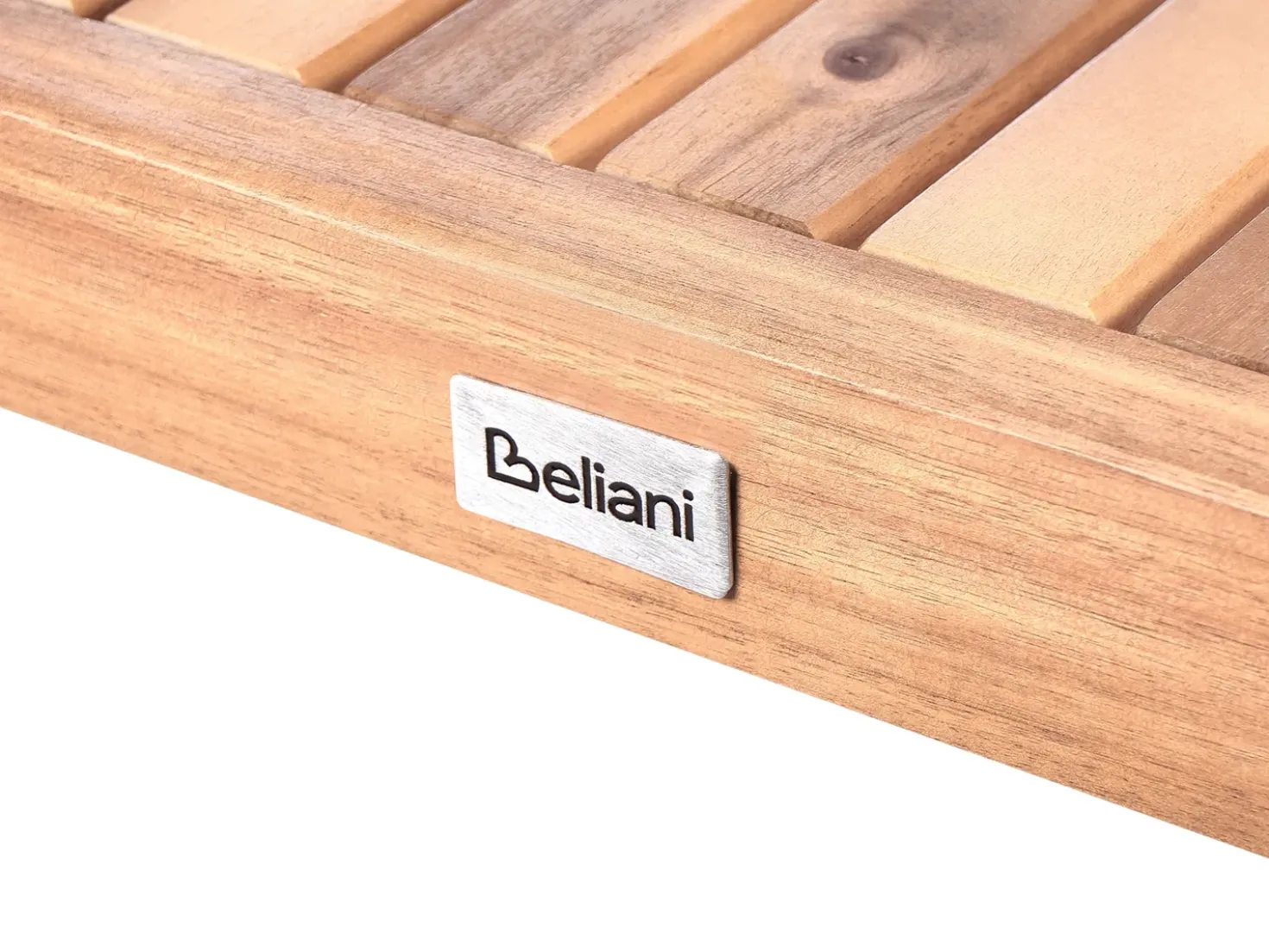 Set bistrot Pieghevole CALCIANO Legno di acacia certificato Marrone